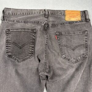Levi's 501 XX Big E Premium Jeans MENS 34/32 Button Fly BLACK Wash